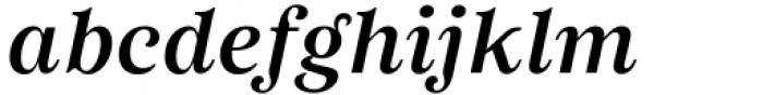 Arise Medium Italic Font LOWERCASE