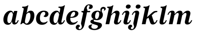 Arise SemiBold Italic Font LOWERCASE