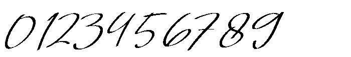 Aristiq Signature Font OTHER CHARS