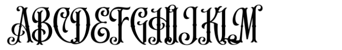 Aristoreva Regular Font UPPERCASE
