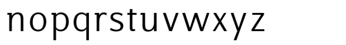 Aritzo Light Font LOWERCASE