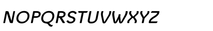 Ark Doomsday Small Caps Italic Font LOWERCASE