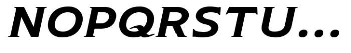 Arkais Bold Italic Expanded Font UPPERCASE