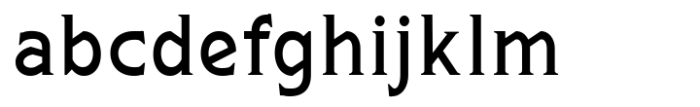 Arkais Regular Condensed Font LOWERCASE