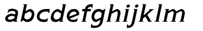 Arkais Regular Italic Font LOWERCASE