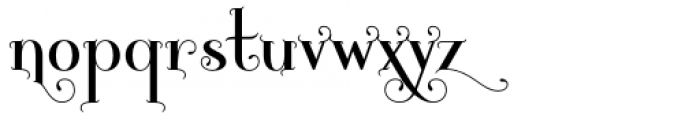 Arkhania Regular Font LOWERCASE