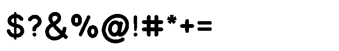 Arklea Font OTHER CHARS