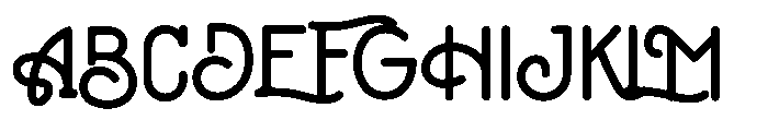 Arklea Font UPPERCASE
