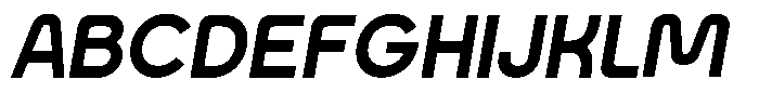 Arko Bold A Italic Font UPPERCASE