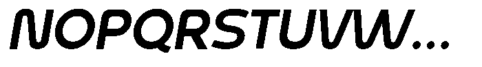 Arko Bold A Italic Font UPPERCASE