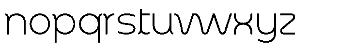 Arko Extra Light A Font LOWERCASE