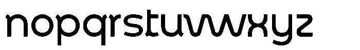 Arko Medium A Font LOWERCASE