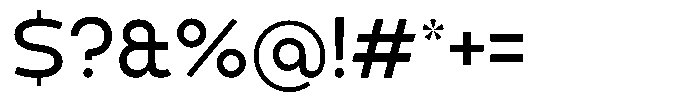 Arko Medium Font OTHER CHARS