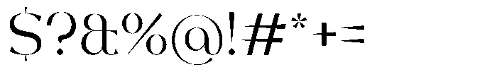 Arko Poster Arko P Regular Font OTHER CHARS