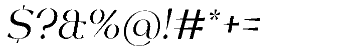Arko Poster Small CAPS Regular Italic Font OTHER CHARS