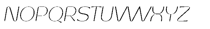 Arko Poster Small CAPS Thin Italic Font LOWERCASE