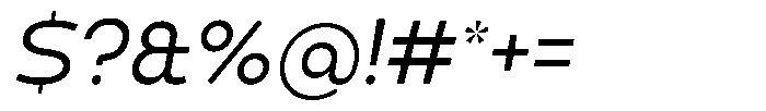 Arko Regular A Italic Font OTHER CHARS