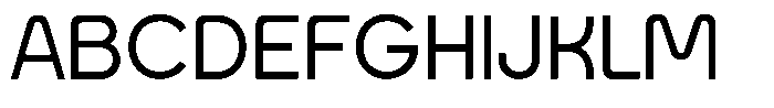 Arko Regular A Font UPPERCASE