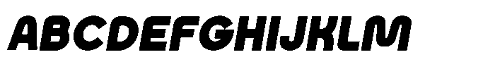 Arko Small CAPS Arko CA Black Italic FONT