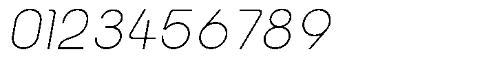 Arko Small CAPS Arko CA Thin Italic Font OTHER CHARS