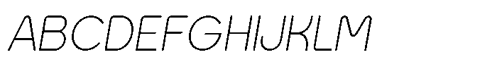 Arko Small CAPS Arko CA Thin Italic FONT