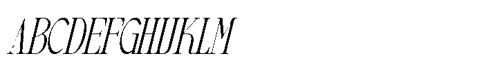 Arkvell Italic Font UPPERCASE