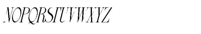 Arkvell Italic Font UPPERCASE