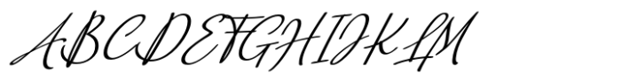 Arlanda Script Bold Font UPPERCASE