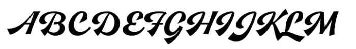 Arlington League Brush Script Font UPPERCASE