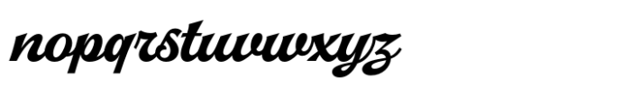 Arlington League Brush Script Font LOWERCASE