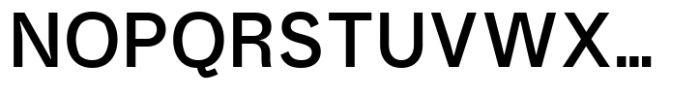 Arlo Sans Medium Font UPPERCASE