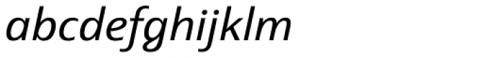 Arlonne Sans Pro Regular italic Font LOWERCASE