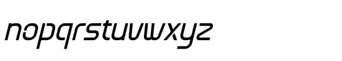 Arlork Italic Font LOWERCASE
