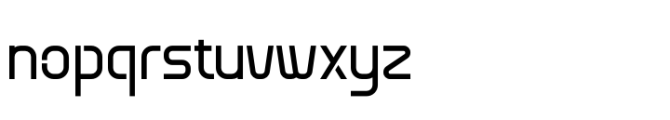 Arlork Regular Font LOWERCASE