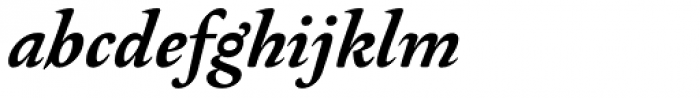 Arlt Negra Italic Font LOWERCASE