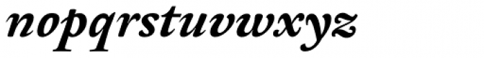 Arlt Negra Italic Font LOWERCASE