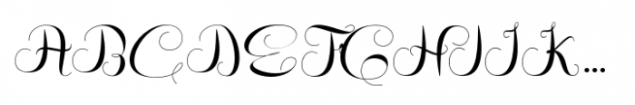 Armalona Script Regular Font UPPERCASE