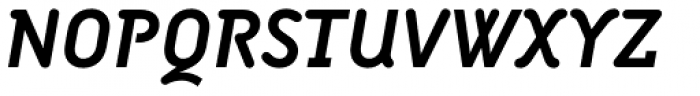 Armature Neue Bold Italic Font UPPERCASE
