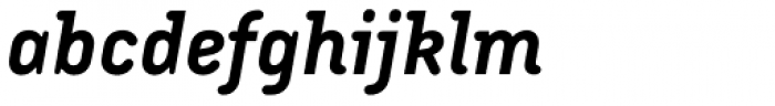 Armature Neue Bold Italic Font LOWERCASE