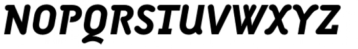 Armature Neue ExtraBold Italic Font UPPERCASE