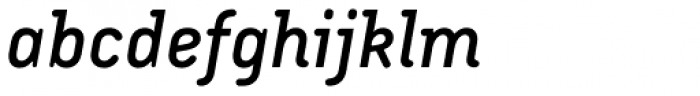 Armature Neue Italic Font LOWERCASE