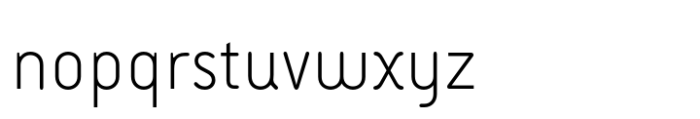 Armature Neue Sans Extra Light Font LOWERCASE