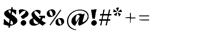 Armet Black Font OTHER CHARS