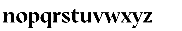 Armet Bold Font LOWERCASE