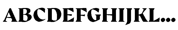 Armet Extra Bold Font UPPERCASE