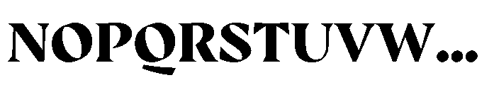 Armet Extra Bold Font UPPERCASE