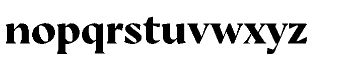 Armet Extra Bold Font LOWERCASE