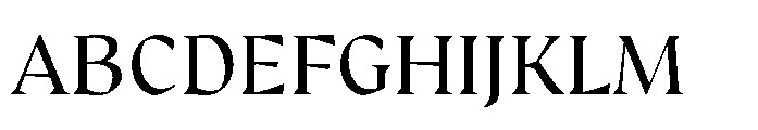 Armet Medium Font UPPERCASE