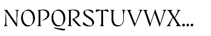 Armet Regular Font UPPERCASE