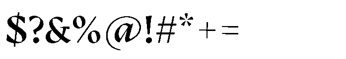 Armet Semi Bold Font OTHER CHARS
